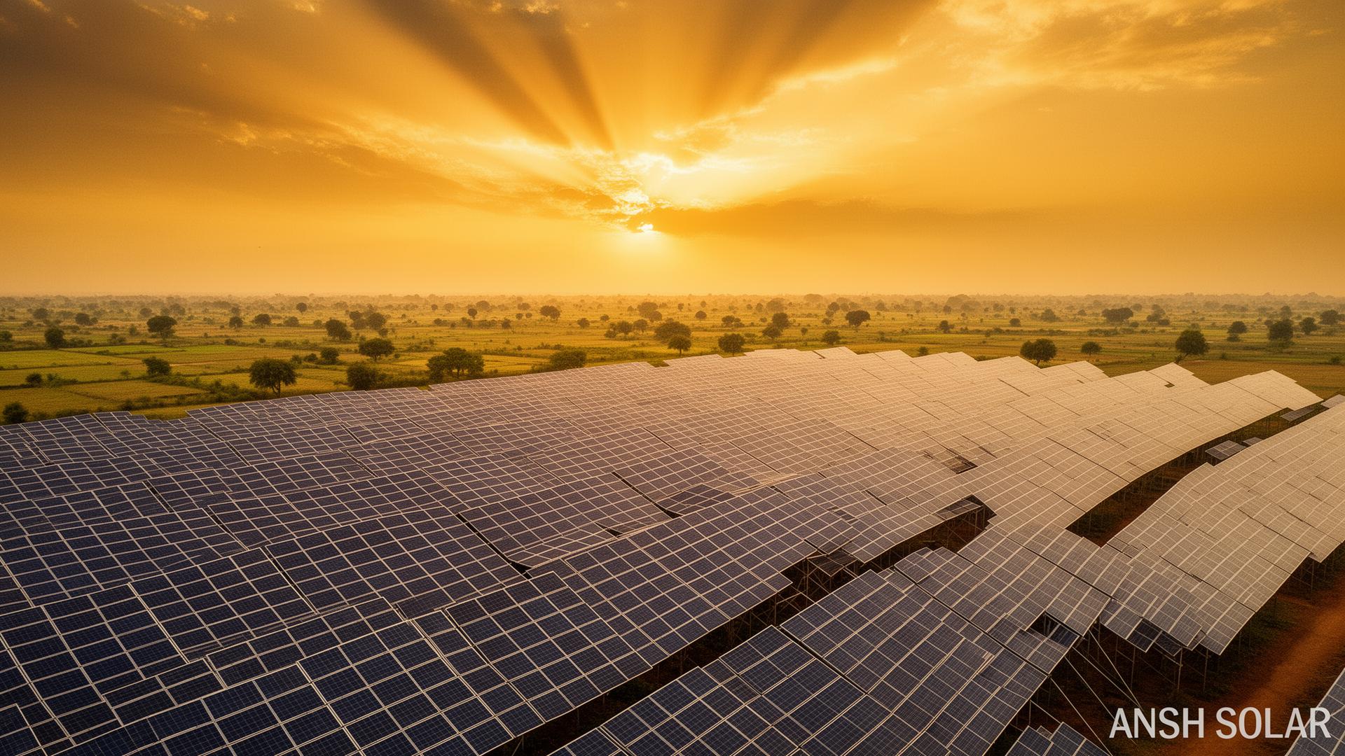 ANSH SOLAR — सोलर पावर प्लांट इंस्टॉलेशन | सोलर कंपनी उत्तर प्रदेश